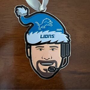 Detroit Lions 2025 Christmas Ornament